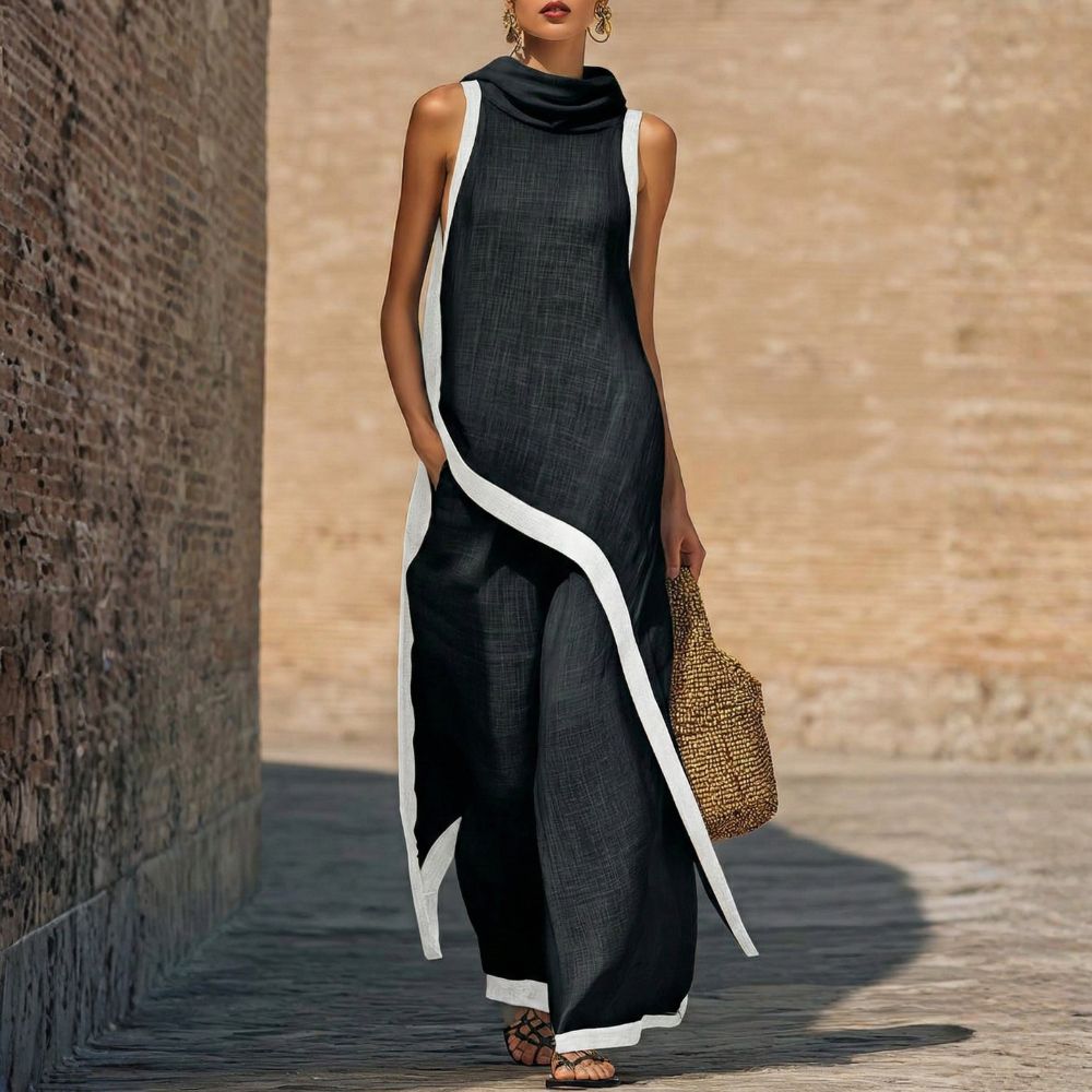 Leonor | Conjunto elegante de lino