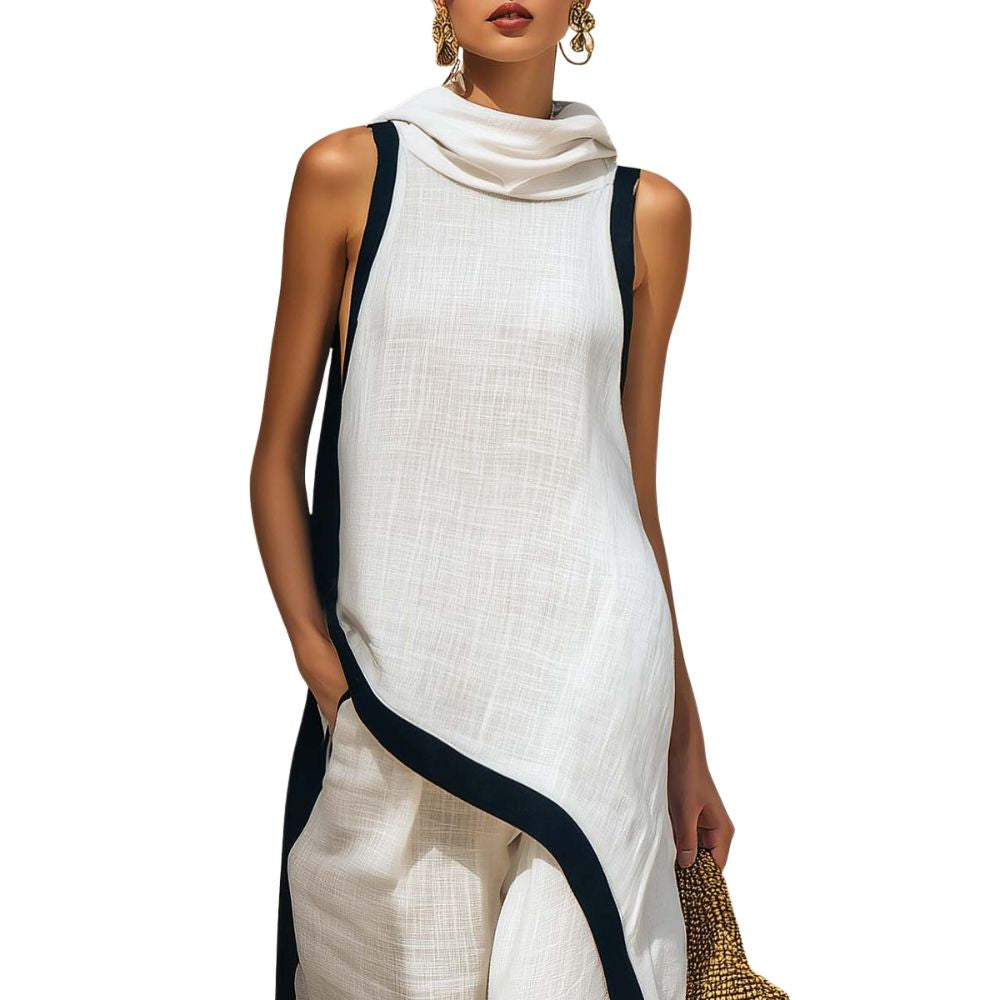 Leonor | Conjunto elegante de lino