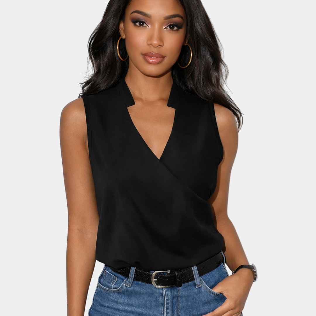 Camila | Top con cuello en V