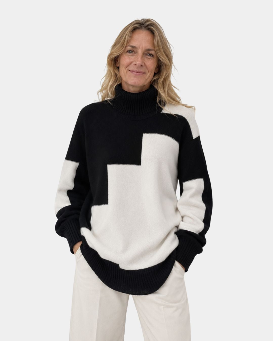 Alesia | Jersey de cuello vuelto