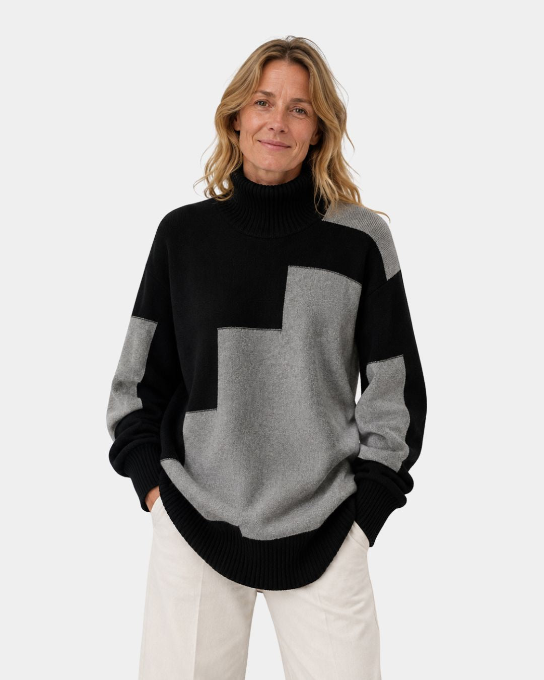 Alesia | Jersey de cuello vuelto