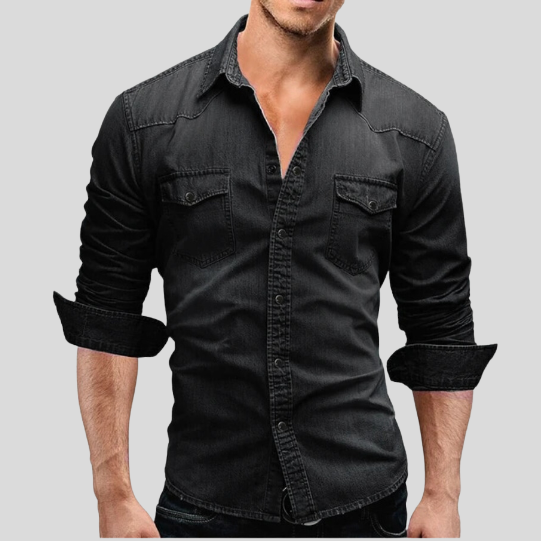 Camisa vaquera de corte regular