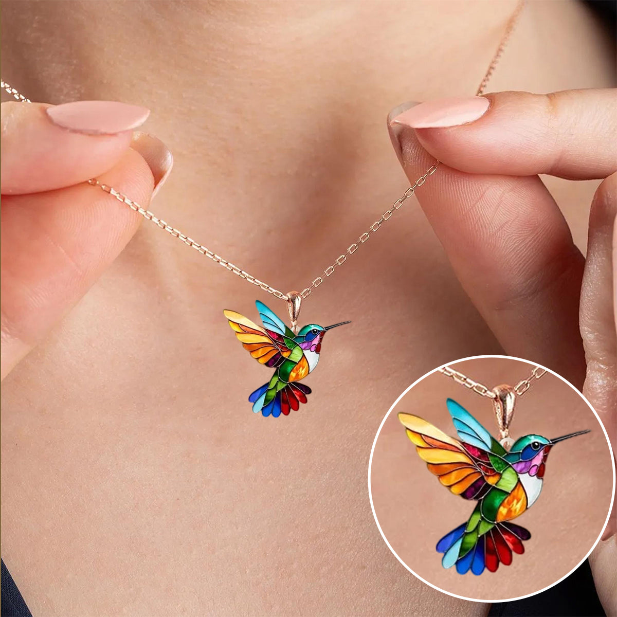 Eloísa | Collar de colibrí