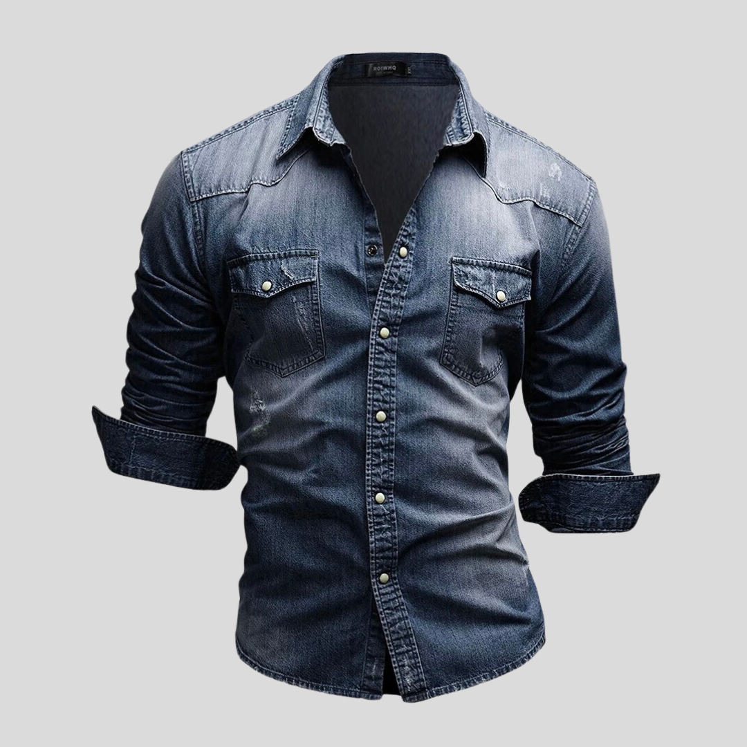 Camisa vaquera de corte regular