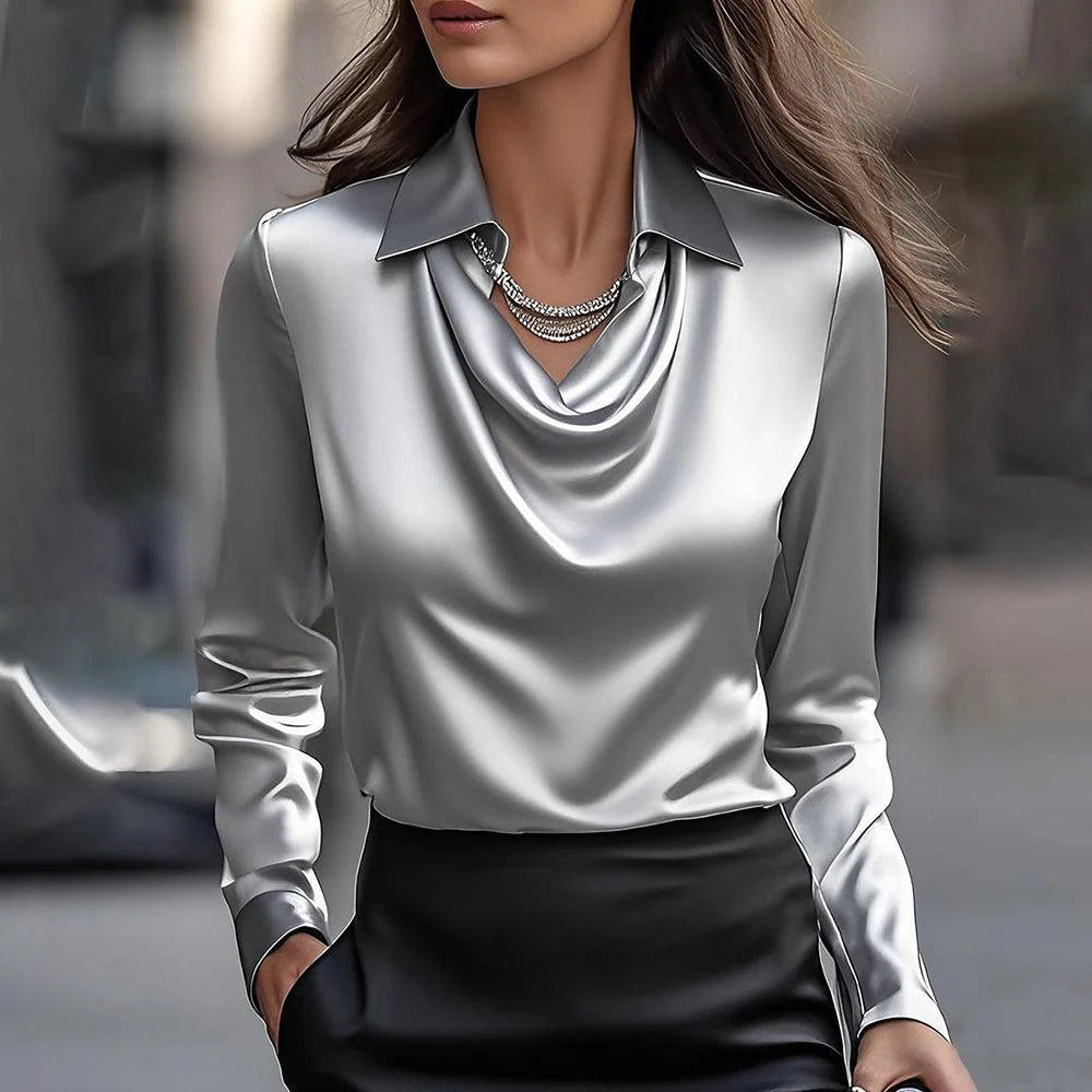 Emma | Camisa elegante brillante