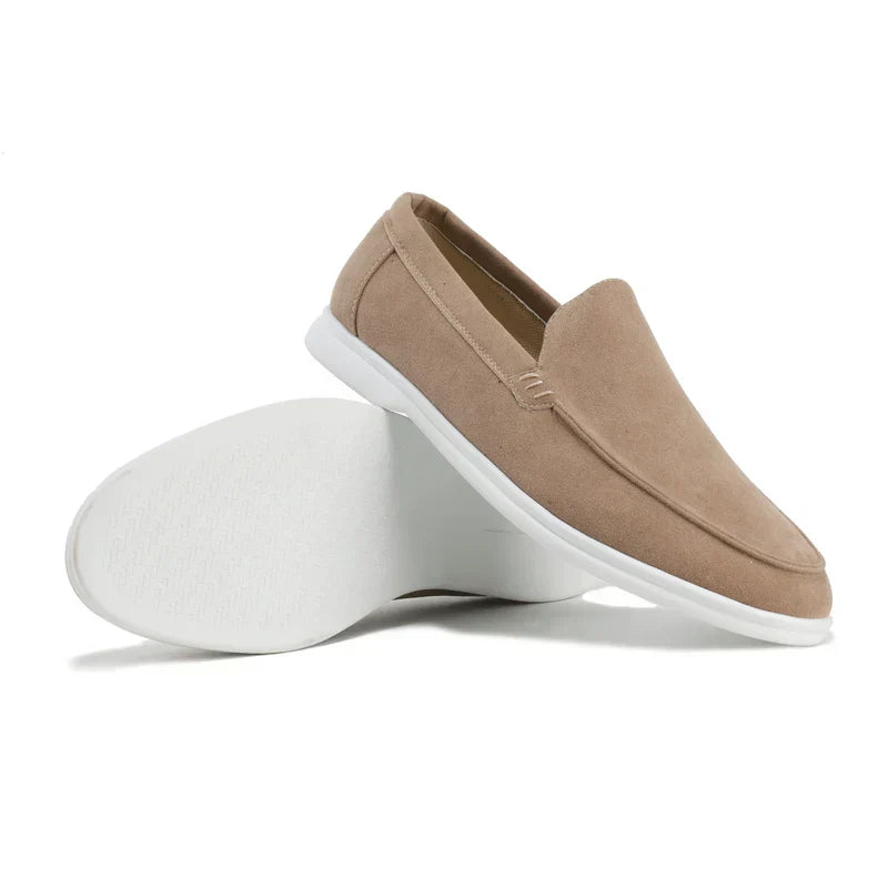 Mocasines de ante