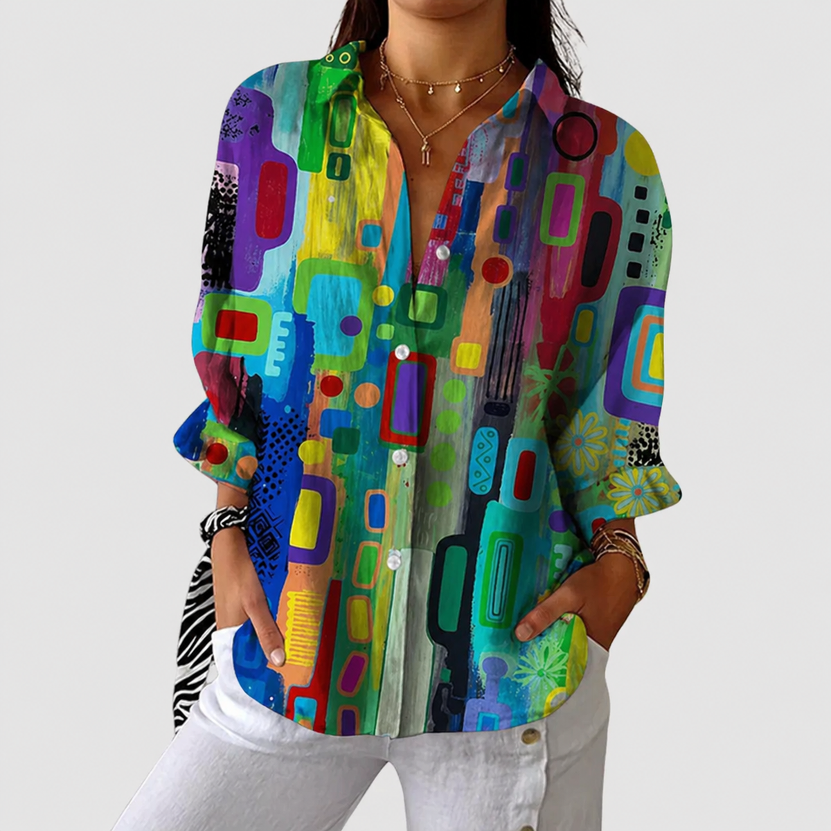 Emilia | Blusa ligera estampada