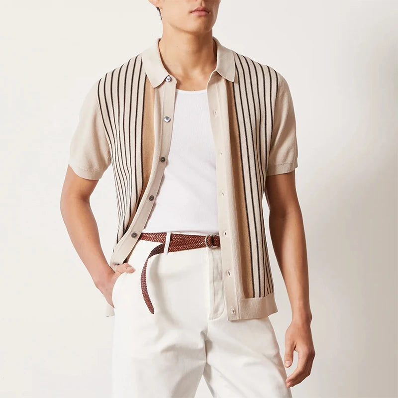 Polo con tapeta de botones