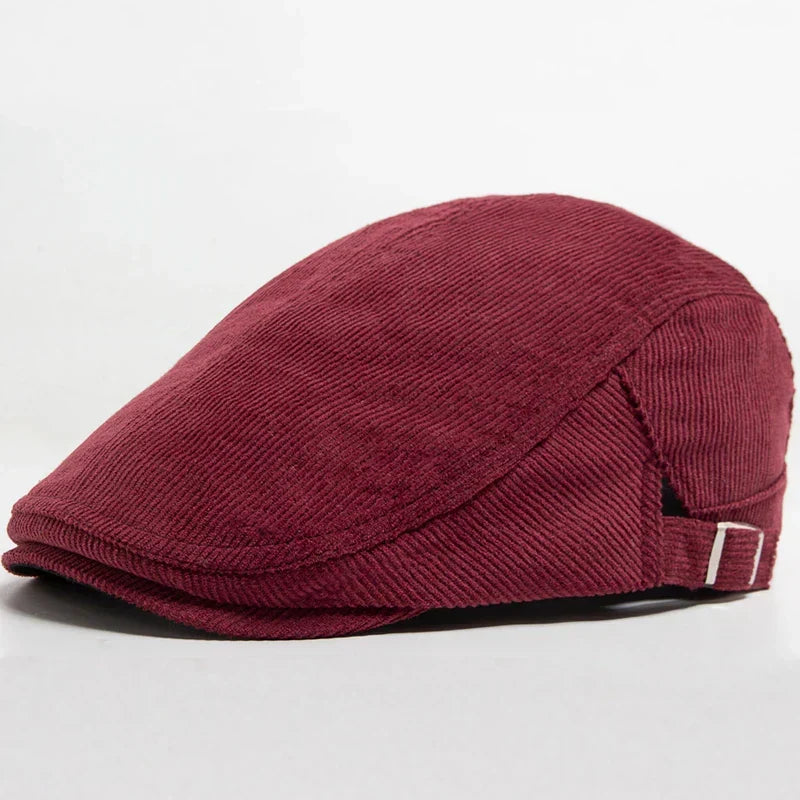Gorra de pana ajustable