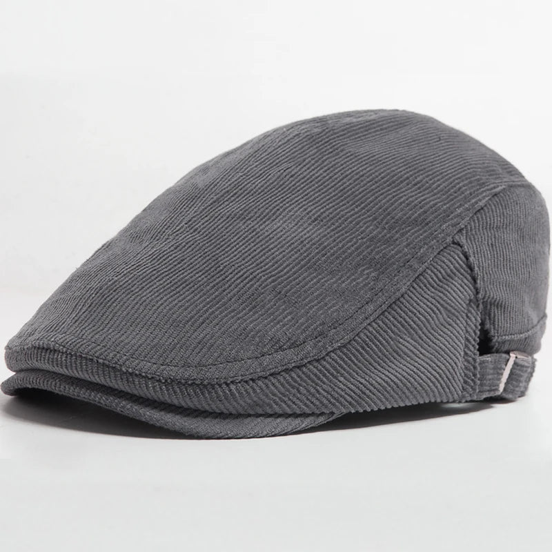 Gorra de pana ajustable