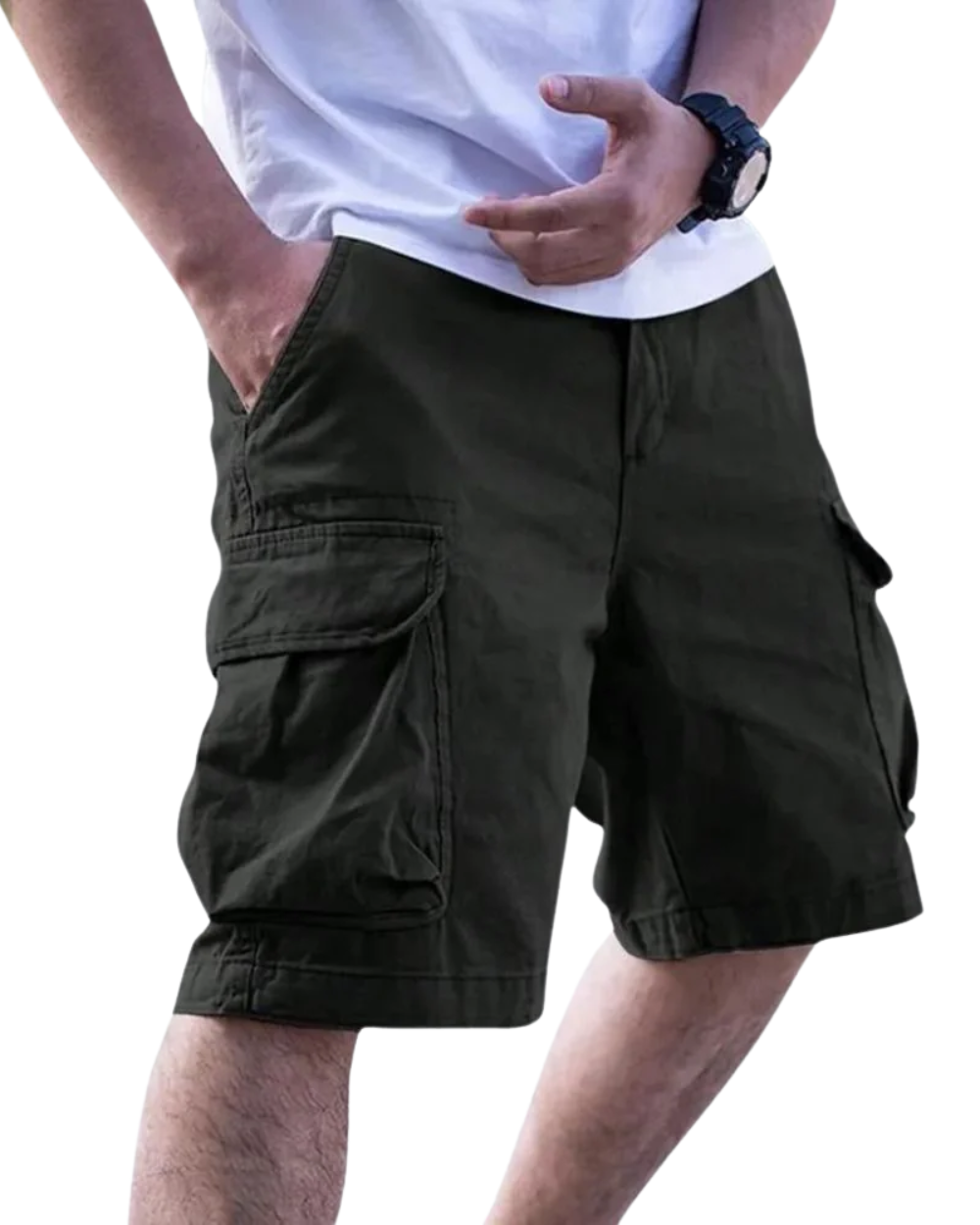 Pantalón corto cargo
