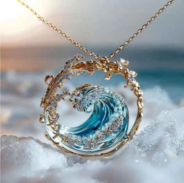 Oceana | Collar ola eterna