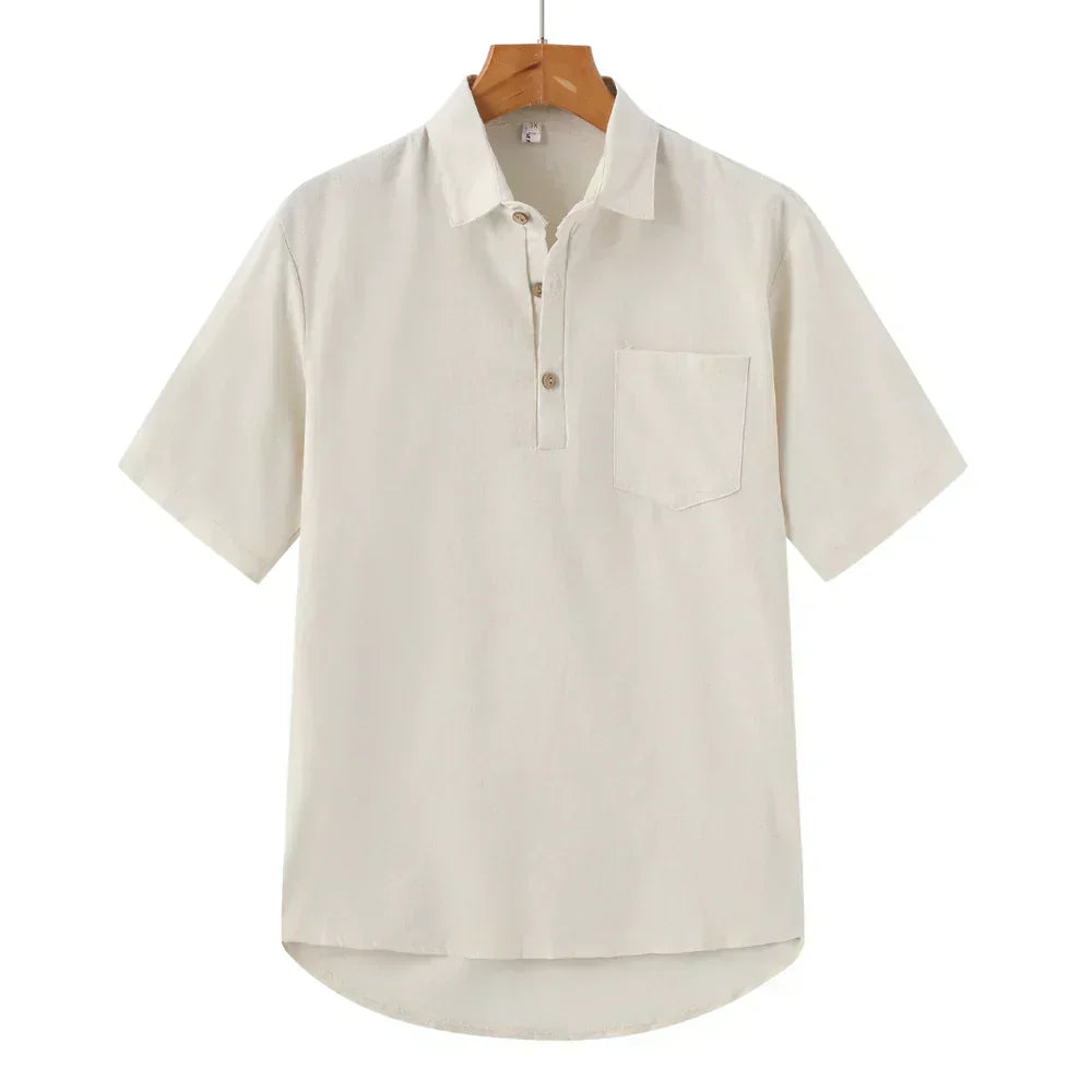 Polo de lino