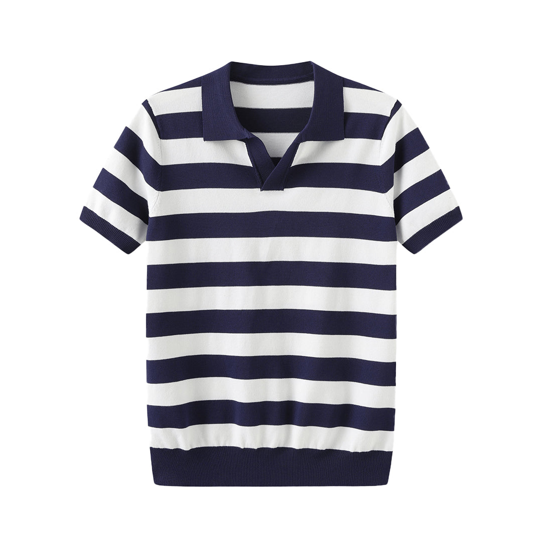 Polo de rayas casual