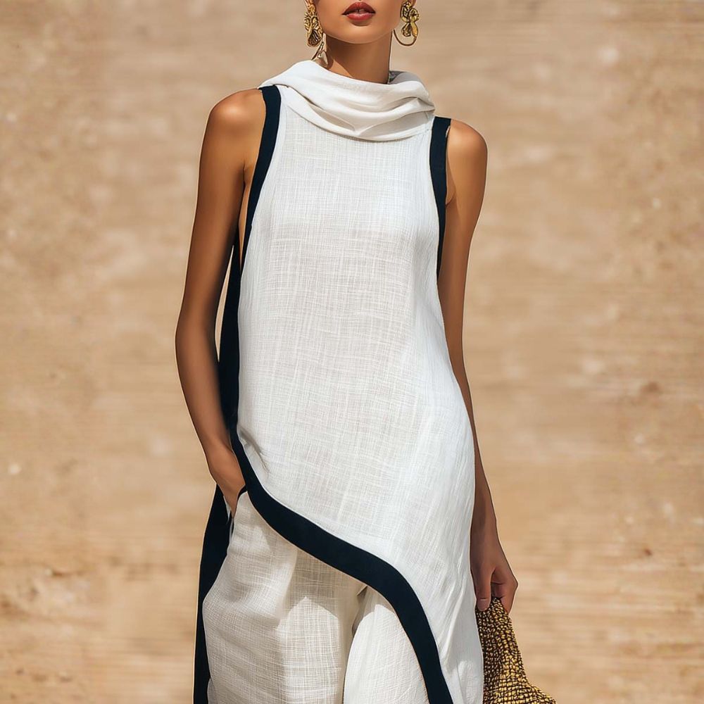 Leonor | Conjunto elegante de lino