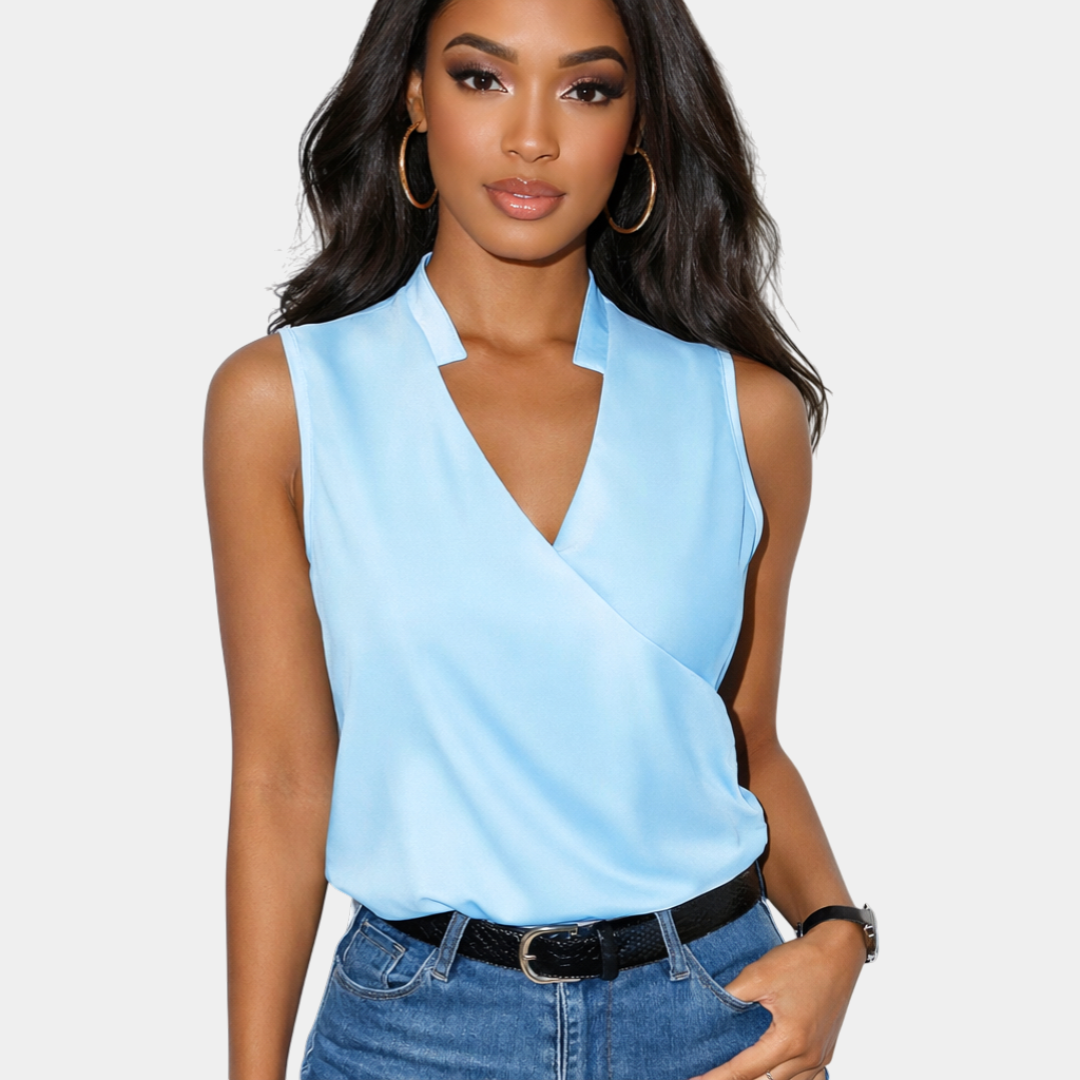 Camila | Top con cuello en V