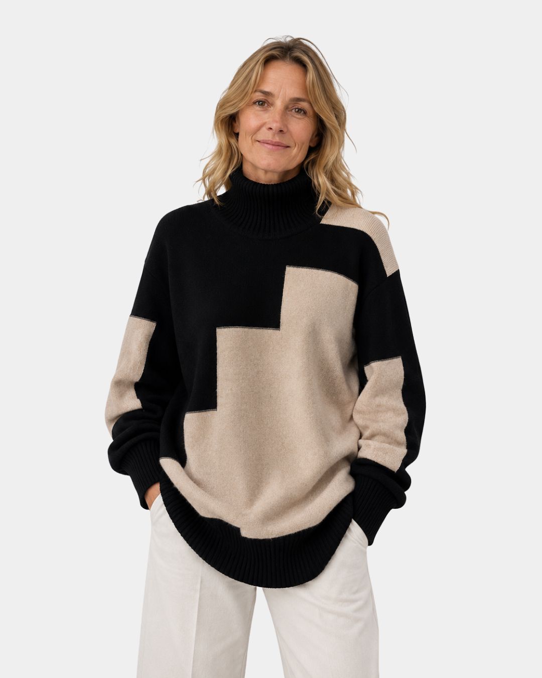 Alesia | Jersey de cuello vuelto