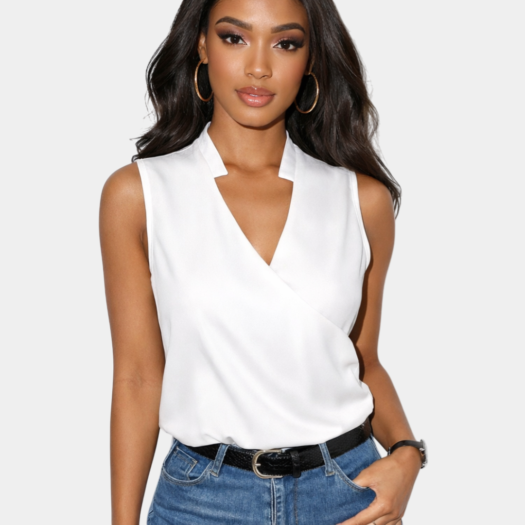 Camila | Top con cuello en V