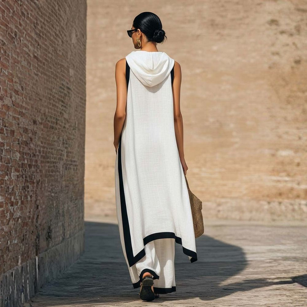 Leonor | Conjunto elegante de lino