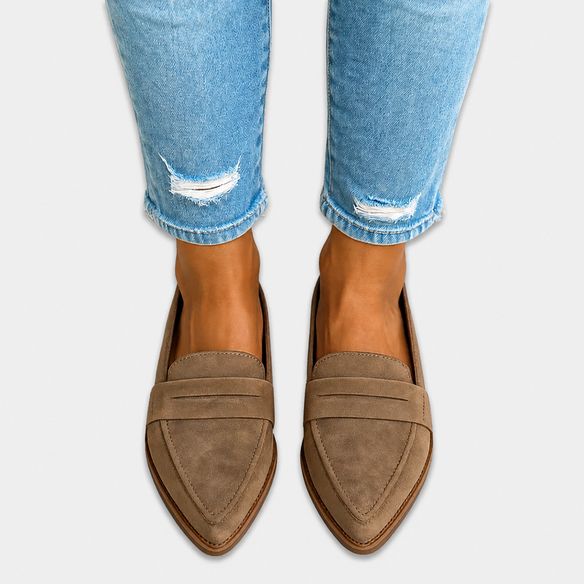 Nadia | Mocasines de ante