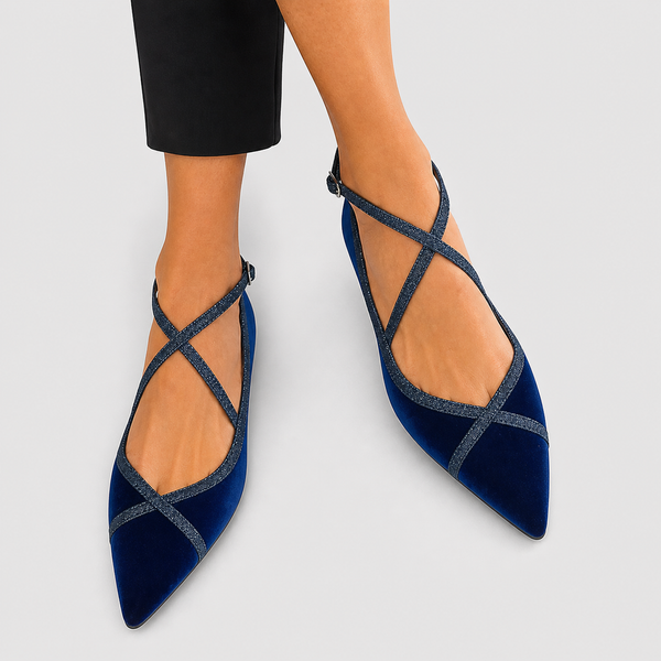 Noelia | Mocasines azul marino