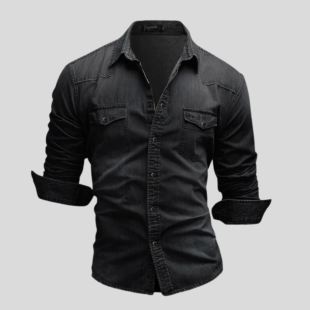 Camisa vaquera de corte regular