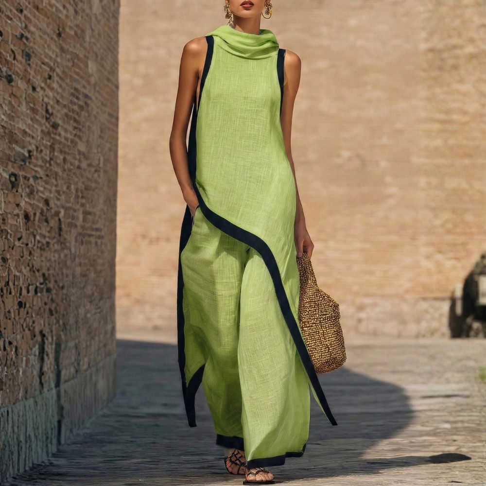 Leonor | Conjunto elegante de lino
