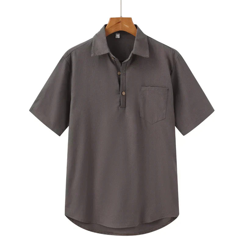 Polo de lino