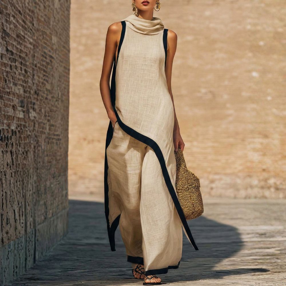 Leonor | Conjunto elegante de lino