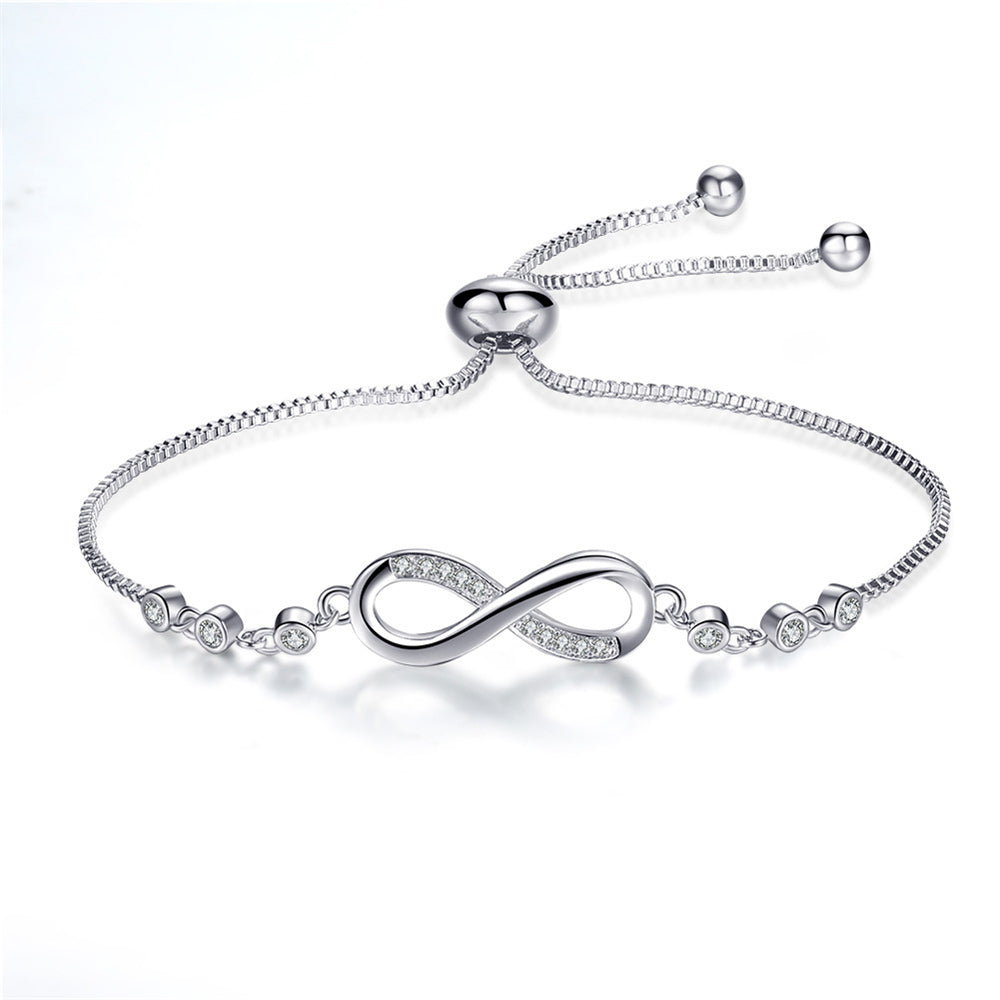 Violeta | Pulsera símbolo infinito