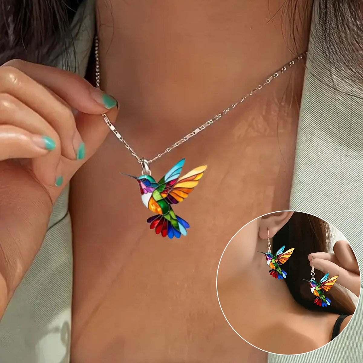Eloísa | Collar de colibrí