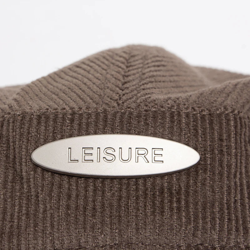Gorra de pana ajustable