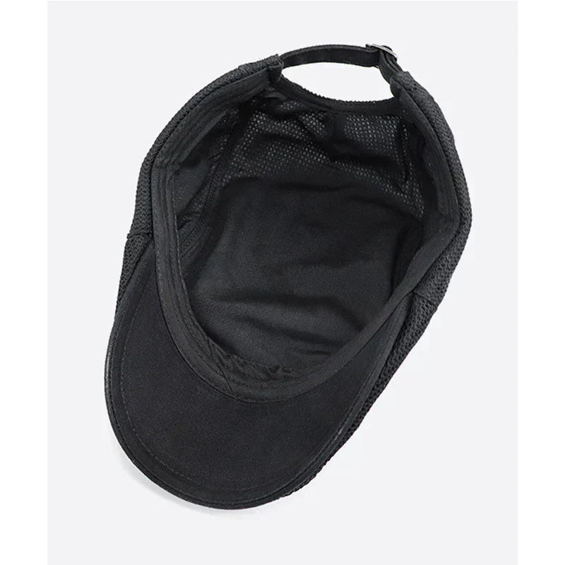 Gorra ventilada de estilo clásico