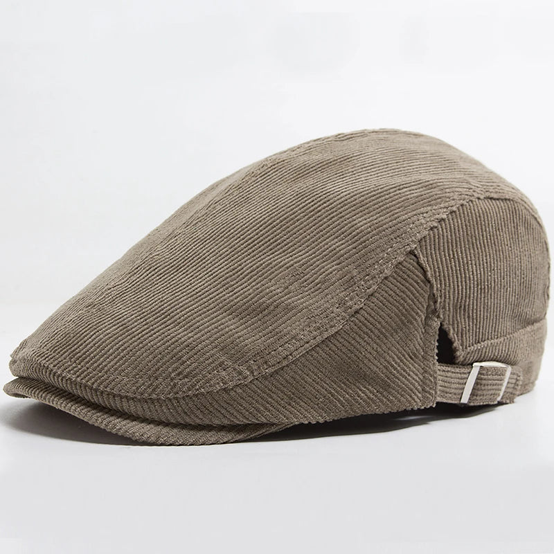 Gorra de pana ajustable