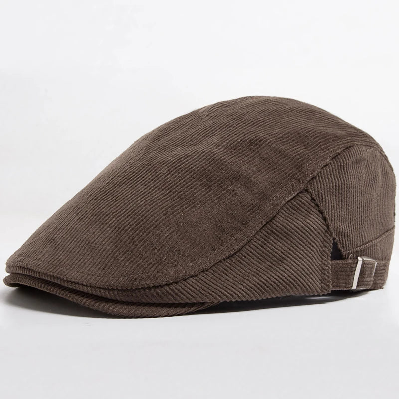 Gorra de pana ajustable
