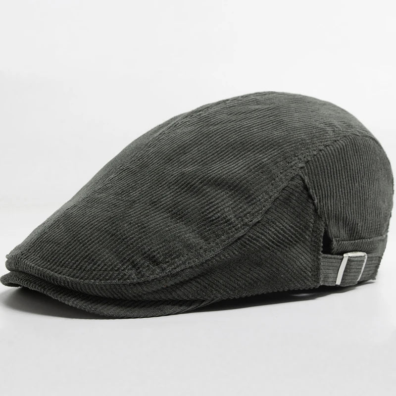 Gorra de pana ajustable