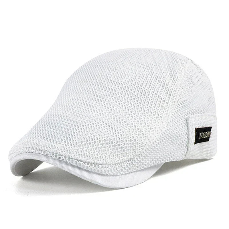 Gorra ventilada de estilo clásico