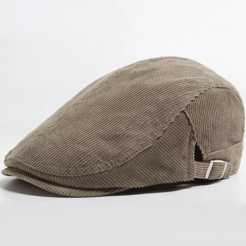Gorra de pana ajustable