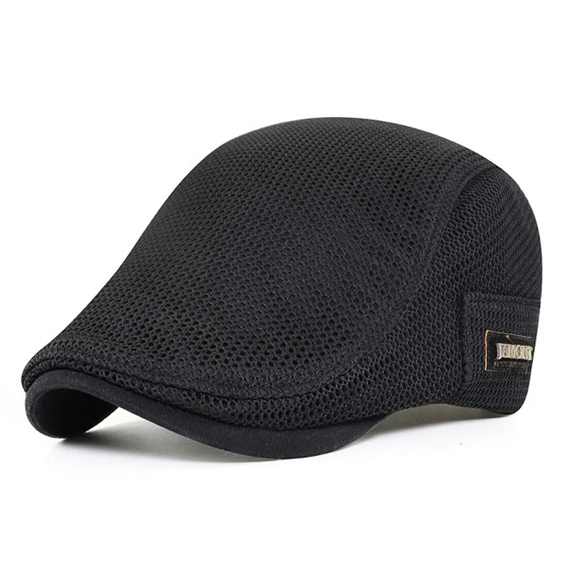 Gorra ventilada de estilo clásico