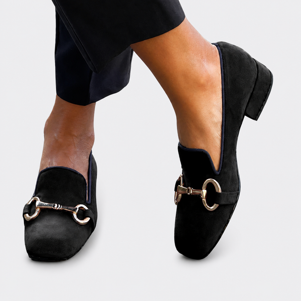 Luna | Mocasines con hebilla