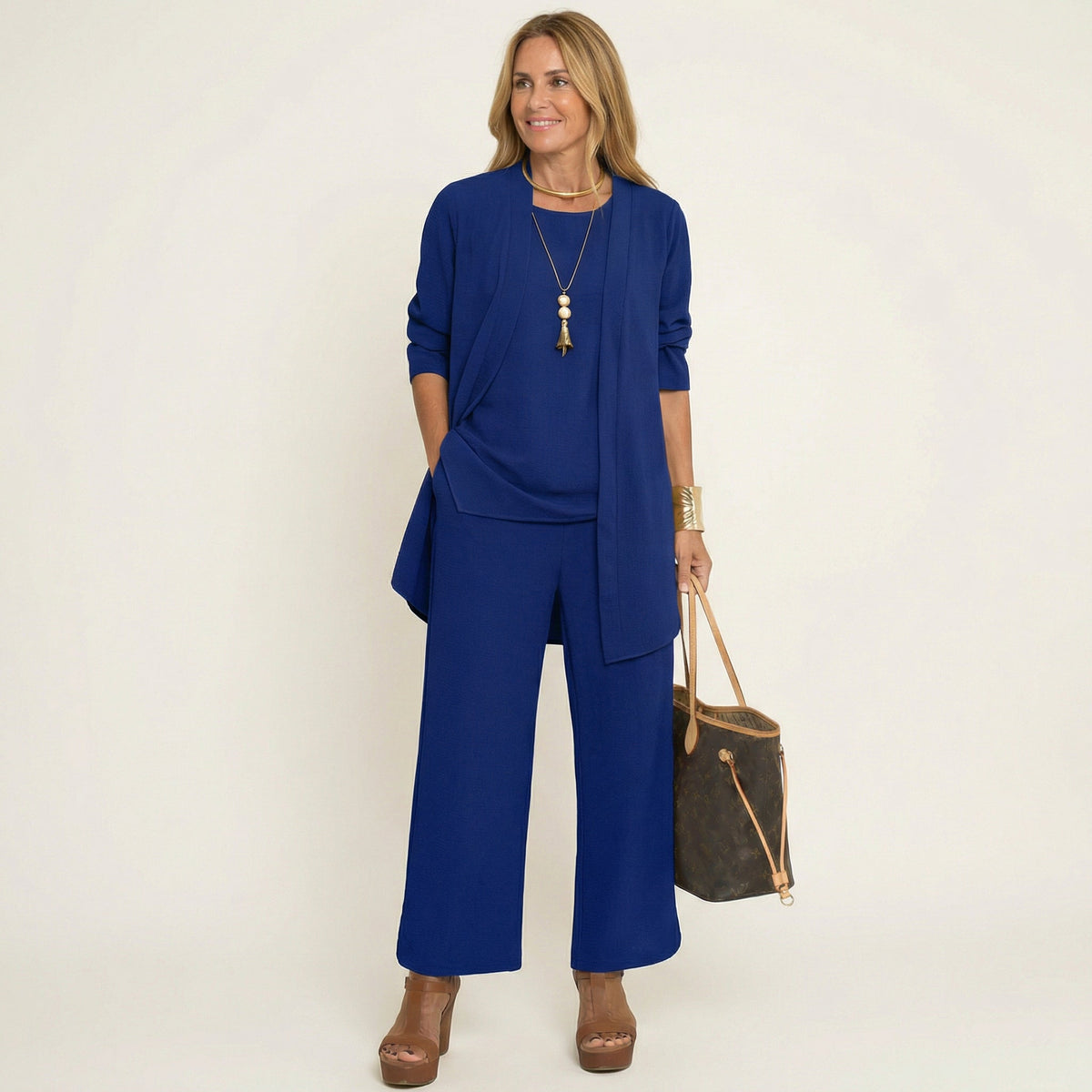 Viviana | Conjunto minimalista de tres piezas