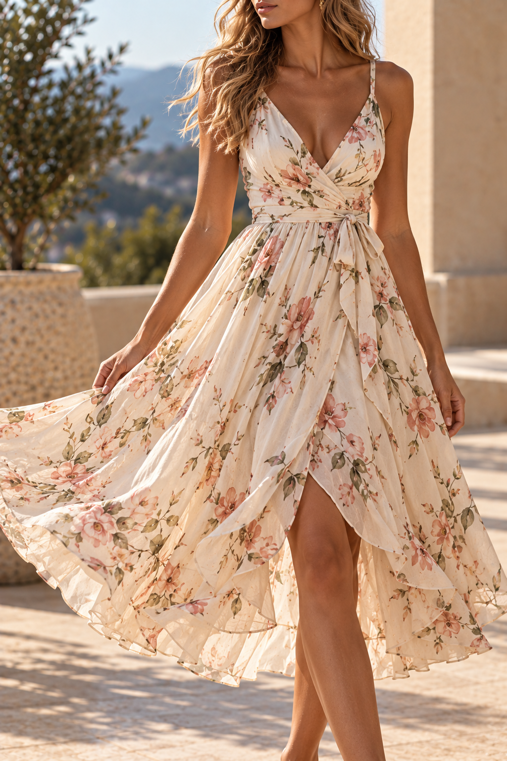 Vestido Camisero Print Floral